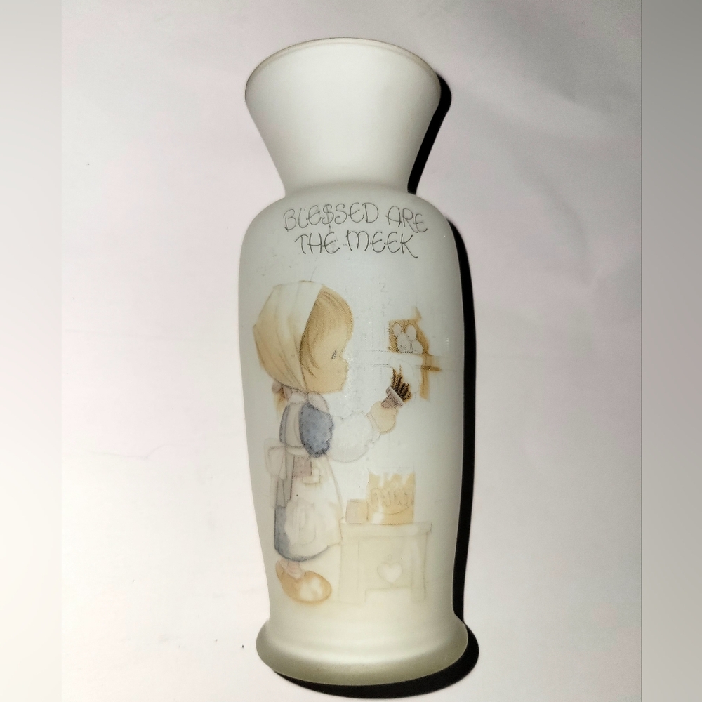 Blessed Are The Meek Small Vase